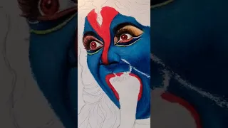 Maa Kali Drawing🌺#shorts #painting #drawing #kali