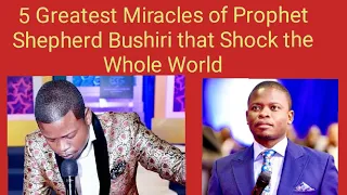 5 Greatest Miracles of Prophet Shepherd Bushiri that shocked the world