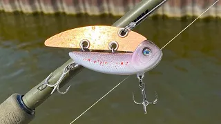Copper Top Bladed Lipless CrankBait | One Day Build to Catch