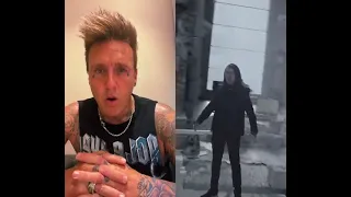 Jacoby Shaddix reaction on Falling In Reverse "Last Resort (Reimagined)" on Twitter 6/28/23