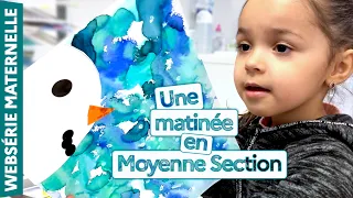 Maternelle - Une matinée en MOYENNE SECTION