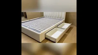 Монтаж ліжка Rizo з шухлядами. Модель L011