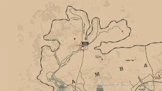 RDR2 Online - Caribbean Rum 3 locations Day 2 Day 1 Day 3