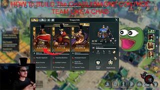 HOW To Build The CHARLEMAGNE CONTROL TEAM LIKE A CHAD!!! | Tips And Tricks | Era Of Conquest