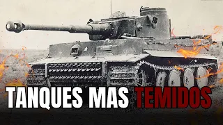 Los 10 TANQUES de GUERRA más TEMIDOS!! de la Segunda Guerra Mundial