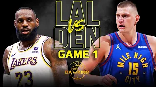 Los Angeles Lakers vs Denver Nuggets Game 1 Full Highlights | 2024 WCR1 | FreeDawkins