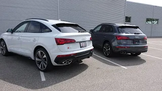 Comparison Audi SQ5 vs Sportback