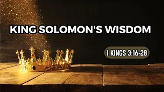 Discernment and Justice: A Daily Devotional on 1 Kings 3:16-28 | King Solomon's Wisdom