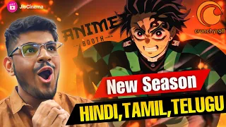 Demon Slayer Season 4 Hindi Dubbing! | Demon Slayer on Anime Booth | Demon Slayer on Crunchyroll!