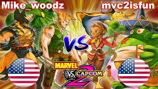 Marvel vs Capcom 2: New Age of Heroes - Mike_woodz vs mvc2isfun