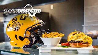 What it Takes to FEED the LSU FOOTBALL Team | AthlEATS