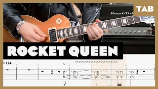 Guns N’ Roses - Rocket Queen - Guitar Tab | Lesson | Cover | Tutorial
