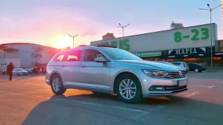 Замена амортизаторов с пружинами и сайлентблоками передних рычагов на Volkswagen Passat B8.