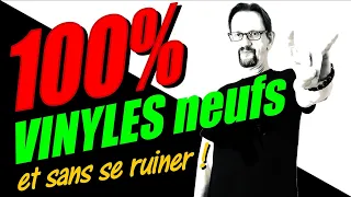 100% de VINYLES NEUFS, sans se ruiner !