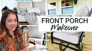 FRONT PORCH MAKEOVER AT THE COTTAGE WITH PHI VILLA