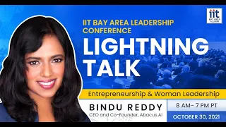 Bindu Reddy   CEO Abacus AI, Lightning Talk, Leadership Conference 2021