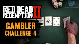 Red Dead Redemption 2 Gambler Challenge #4 Guide - Bust one Poker opponent out in each location