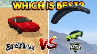 GTA 5 VS GTA SAN ANDREAS  : RUINER 2000 (WHICH IS BEST?)
