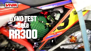 VHM Dyno test Beta RR300 2021 with VHM CDI and cylinder head