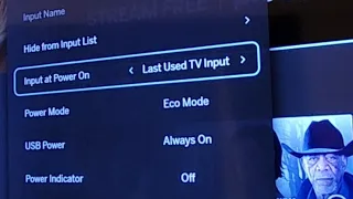 Set Vizio TV to Default Input