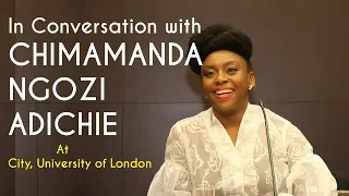 Chimamanda Adichie In Conversation at City, University of London