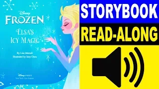 Frozen Read Along Story book, Read Aloud Story Books, Frozen - Elsa's Icy Magic