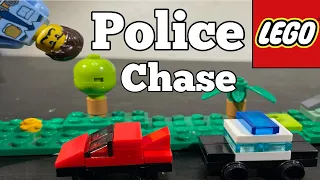 LEGO Micro Police Chase! (LEGO stop motion)