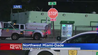 One Dead In Northwest Miami-Dade Triple Shooting
