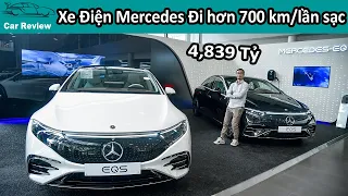 Xe điện Mercedes đi hơn 700km/lần sạc giá từ 4,8 tỷ có gì đặc biệt?