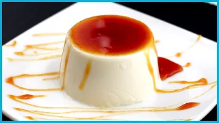 CARAMEL PANNA COTTA EASY AND FAST RECIPE - Italian cakes