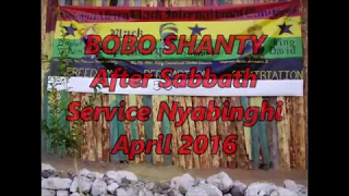 E.A.B.I.C. ( BOBO SHANTY ) Nyabinghi Order April 2016