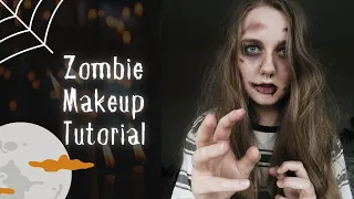 Zombie Makeup Tutorial (Easy) - Halloween 2020