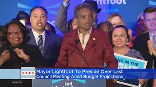 Mayor Lightfoot to preside over last council meeting amid budget projections