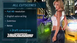 All cutscenes (CGI Movies) from Need For Speed: Underground in Full HD (+beta cutscenes)