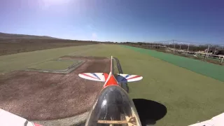 1/3 scale RC Pitts S1 GoPro onboard dead stick