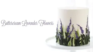 How to make Buttercream Lavender Flowers