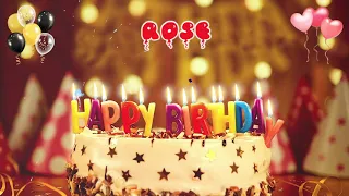 ROSE Birthday song – Happy Birthday Rose