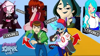 FNF Ben 10 and Boyfriend: DO NOT CHOOSE THE WRONG PORTAL ( Gilfriend or Gwen? )