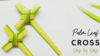How to make Palm Leaf Cross | Easy step by step tutorial for Palm Sunday