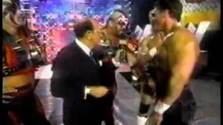WCW Monday Nitro 2-26-96 Road Warriors and Sting and Lex Luger promo