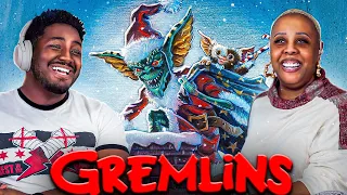 First Time Watching *GREMLINS* We Couldn't Stop Laughing!