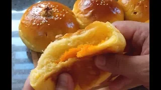 Super Soft Walnut Pumpkin Sweet Buns ~ Delicious!