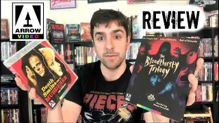 DEATH SMILES ON A MURDERER + BLOODTHIRSTY TRILOGY - Arrow Video May 2018 releases