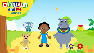 Near and Far | Numbers & Shapes with Akili and Me | African Educational Cartoons