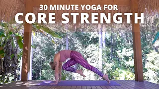 30 MINUTE YOGA FOR CORE STRENGTH | Ashley Freeman