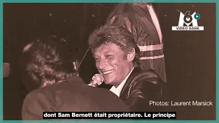 Johnny Hallyday : animateur RTL. // Extrait archives M6 Video Bank