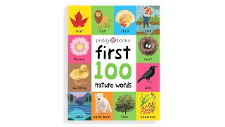 Take a look inside First 100 Nature Words