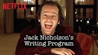 10 Step Writing Program with Jack Nicholson | The Shining | Netflix