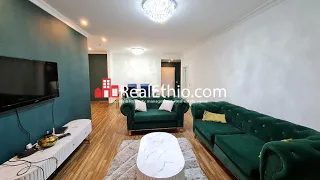 Bole near EU, 2 bedrooms furnished apartment for rent, Addis Ababa.