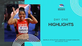 Day 1 Highlights | World Indoor Championships Belgrade 22
